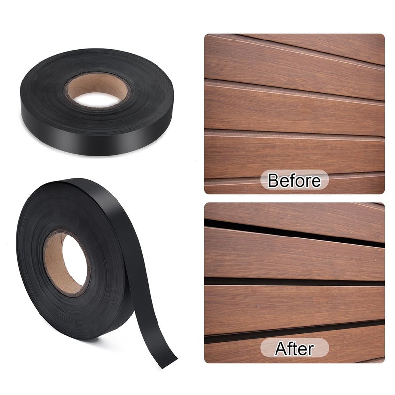 SoeKoa Slatwall Inserts, Slatwall Inserts Green Vinyl, Does Not Include Adhesive Embedded Decorative Wall Plate Gaps to Beautify The Gap Between The Wall, 1 Volume 130 FT (Dark Green) - Image 4